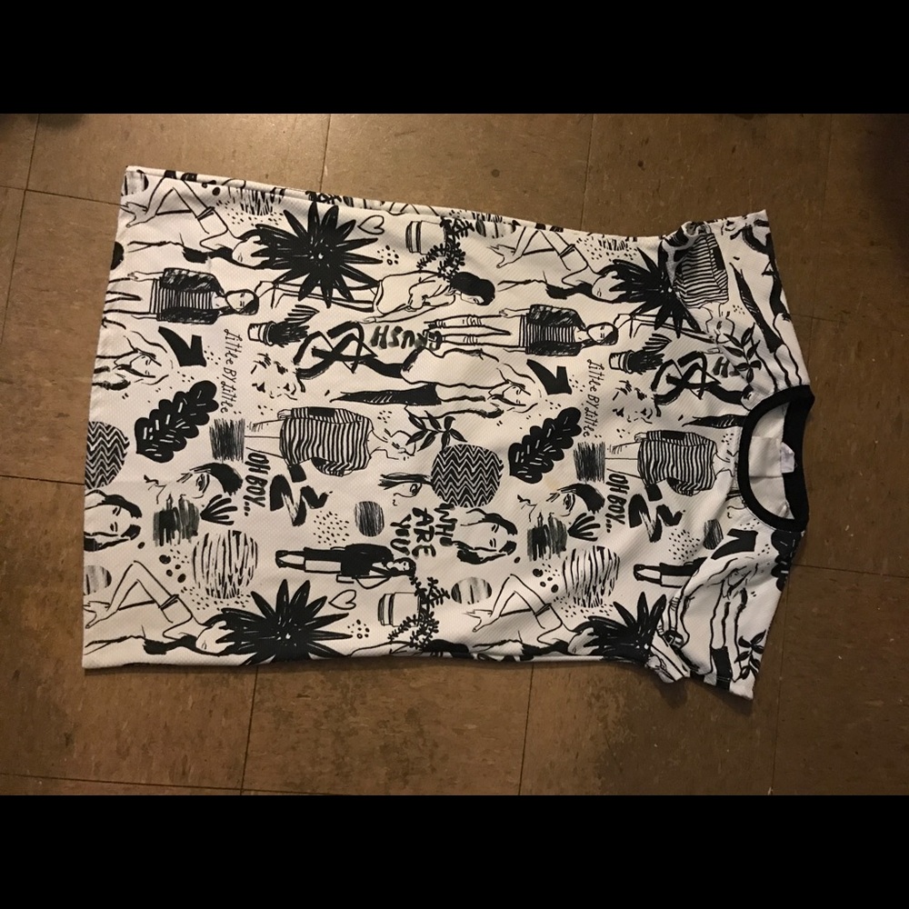 Zara short t shirt dress