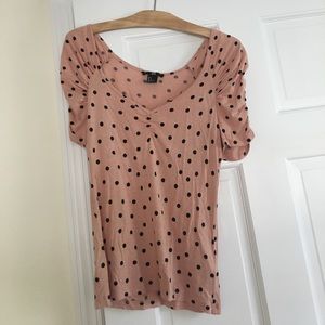 H&M polka dot top
