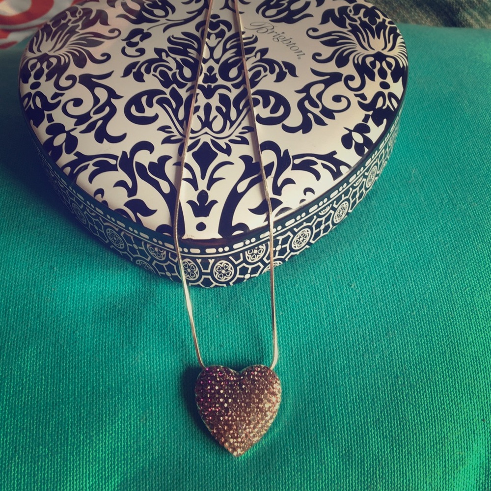 Sterling silver Brighton heart necklace💞💕