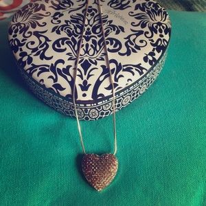 Sterling silver Brighton heart necklace💞💕