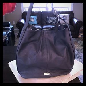 Beautiful plum Coach bag, new