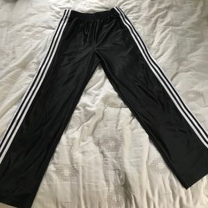 Adidas button side tear away athletic pants