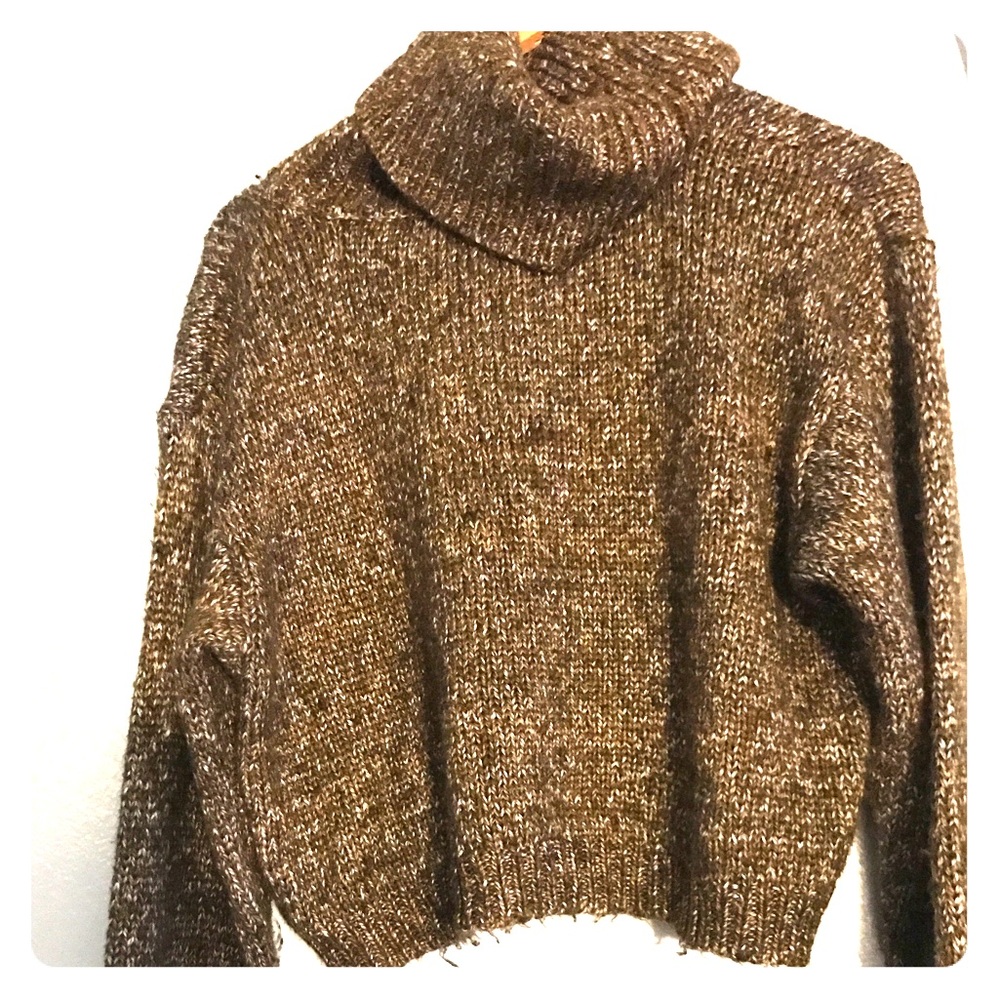 Warm brown sweater