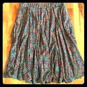 Large Lularoe Madison Skirt