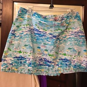 Size 10 Lilly Pulitzer mini skirt