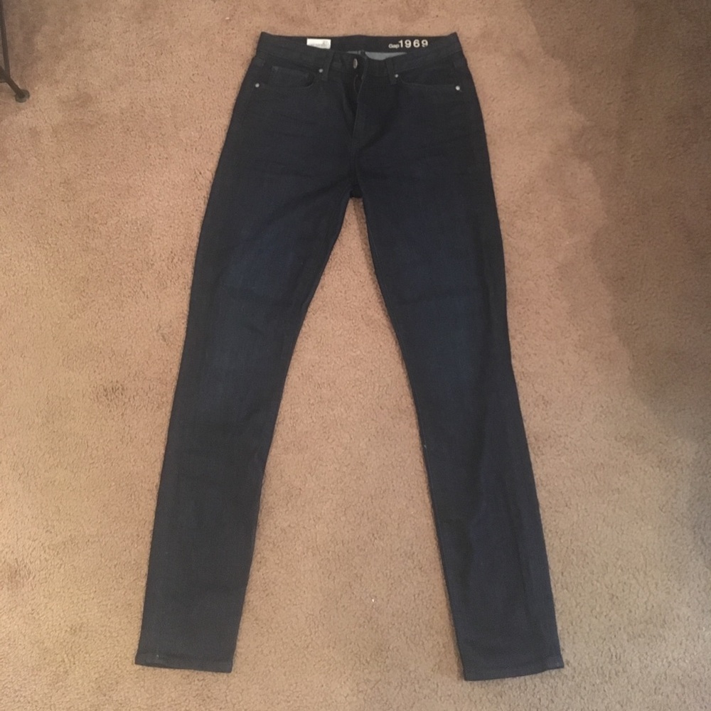 Gap High Rise Skinny Jeans