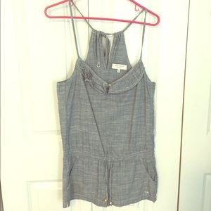 Romper - PERFECT CONDITION! Faded denim look.