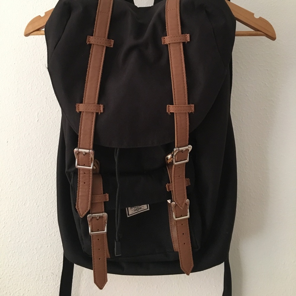 Herschel Little America Black Backpack