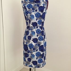 Blue Hydrangea Dress