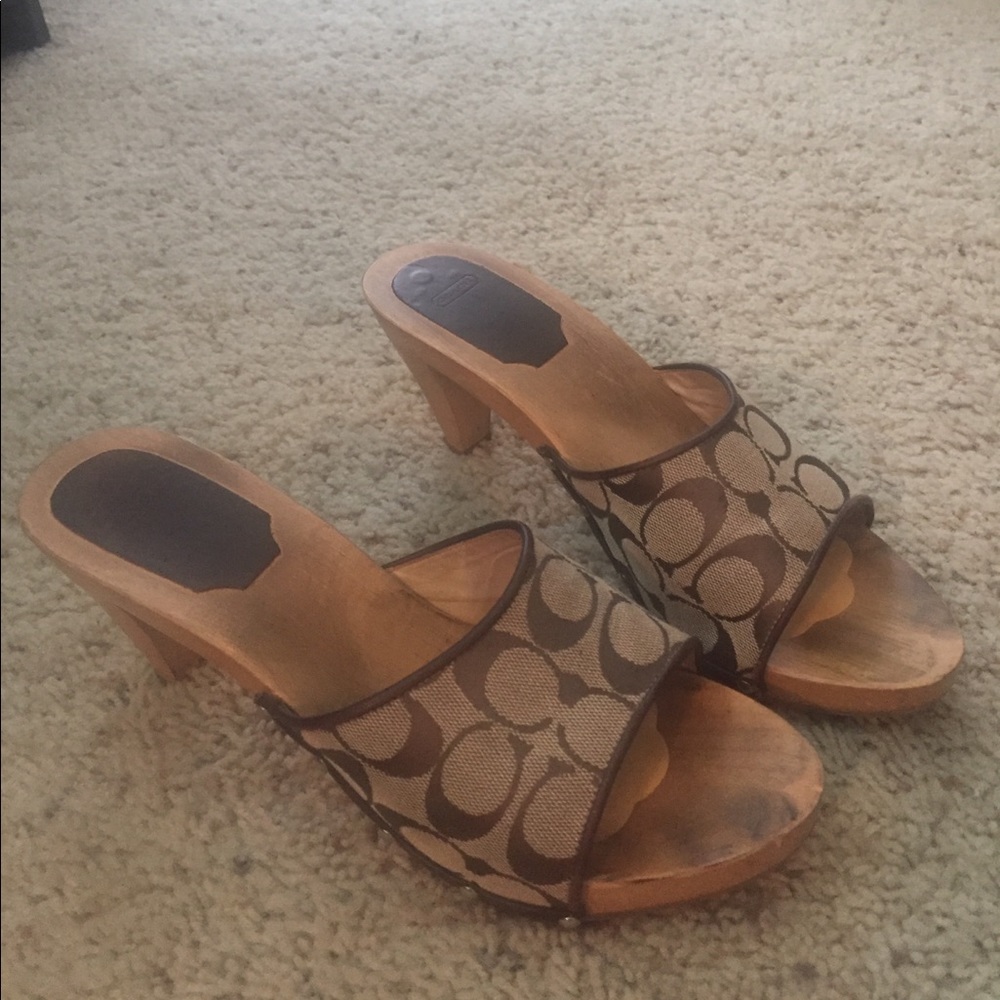 Coach shoes size 11.