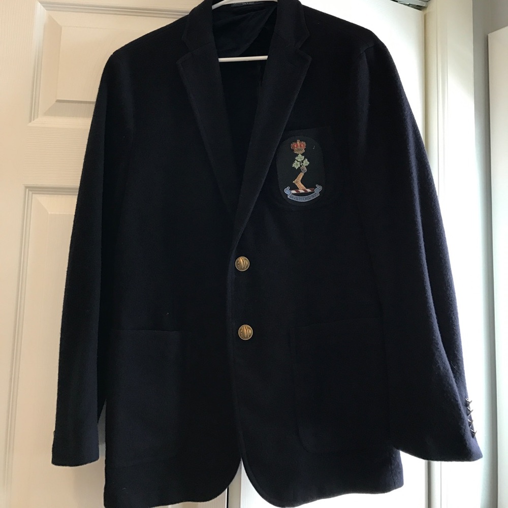 Ralph Lauren Yacht Club wool blazer