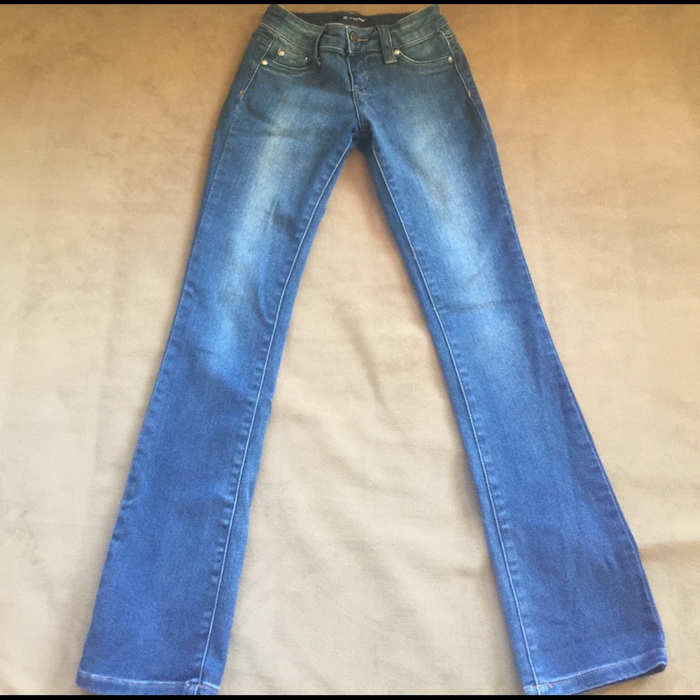 Girls size 8 tractor jeans