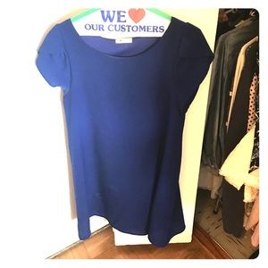 Classy, structured l, high quality blue dress