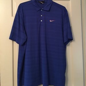 Blue Tiger woods - Nike golf shirt