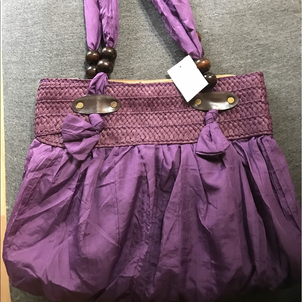 Beautiful spring/summer fabric purse
