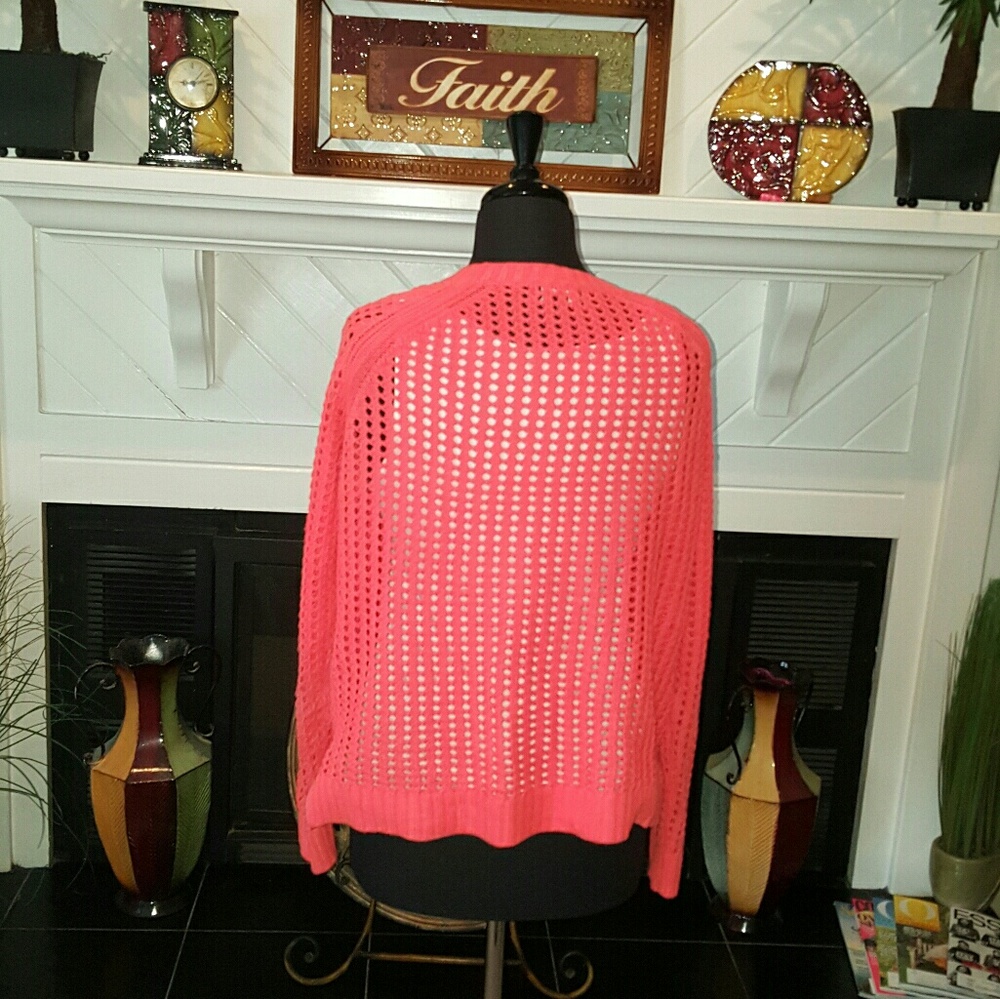 Open Knit Overblouse - Picture 2 of 2