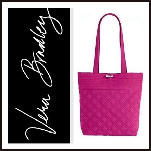 Vera Bradley Handbags - 🆕Vera Bradley Classic Toggle Tote in Magenta NWOT
