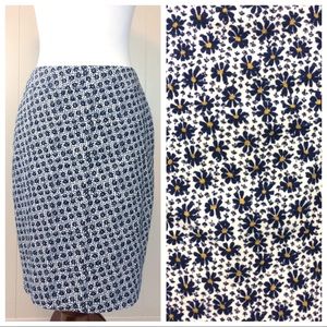 Ann Taylor | Floral Pencil Skirt