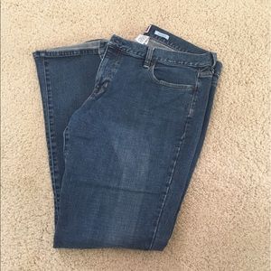 Old Navy Ultra Low Waist Boot Cut Stretch Jeans
