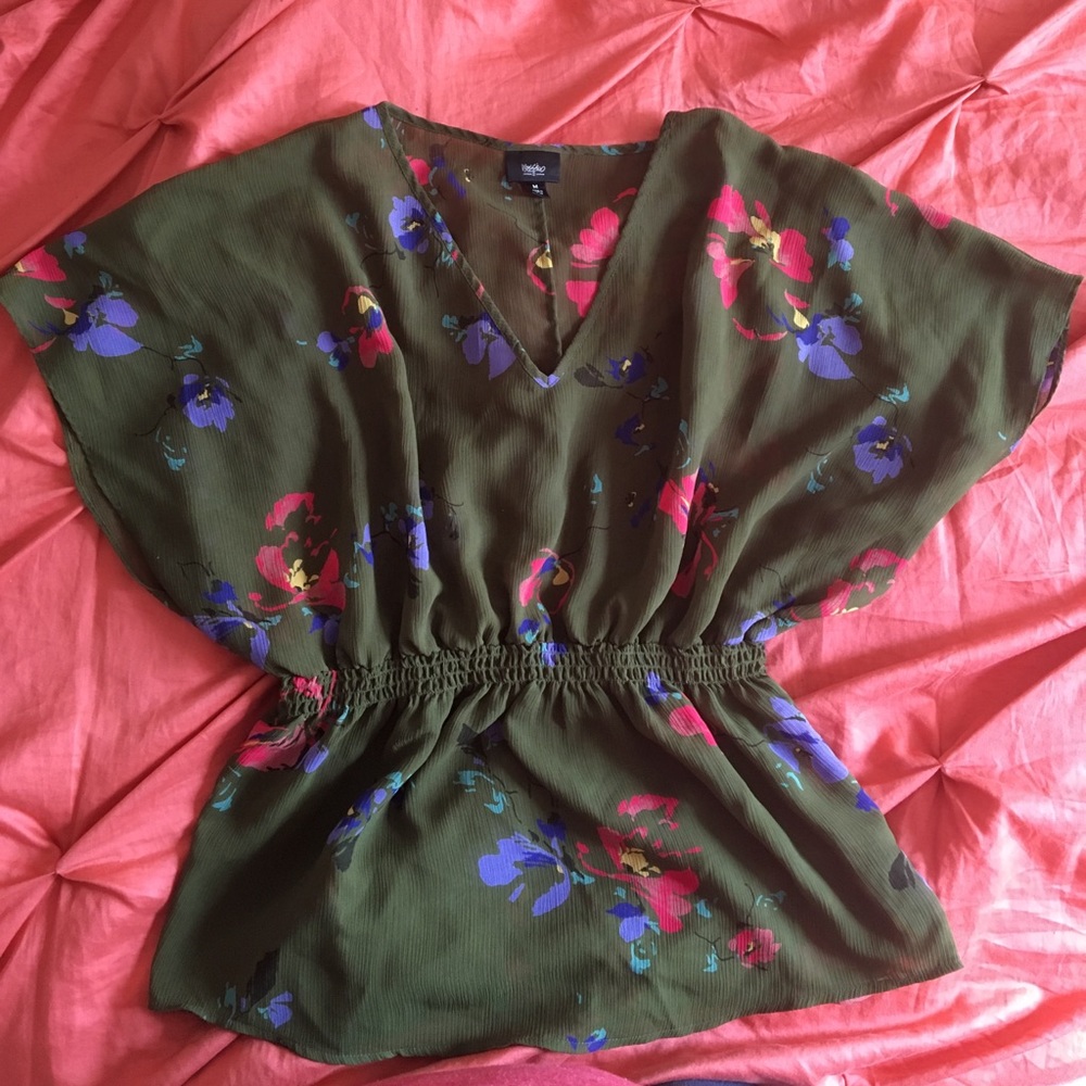 Sheer blouse