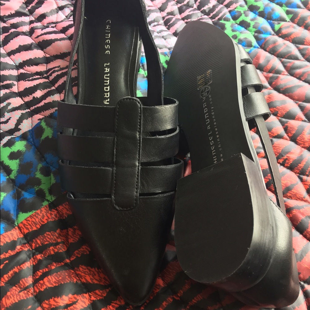Chinese Laundry Strap Flats