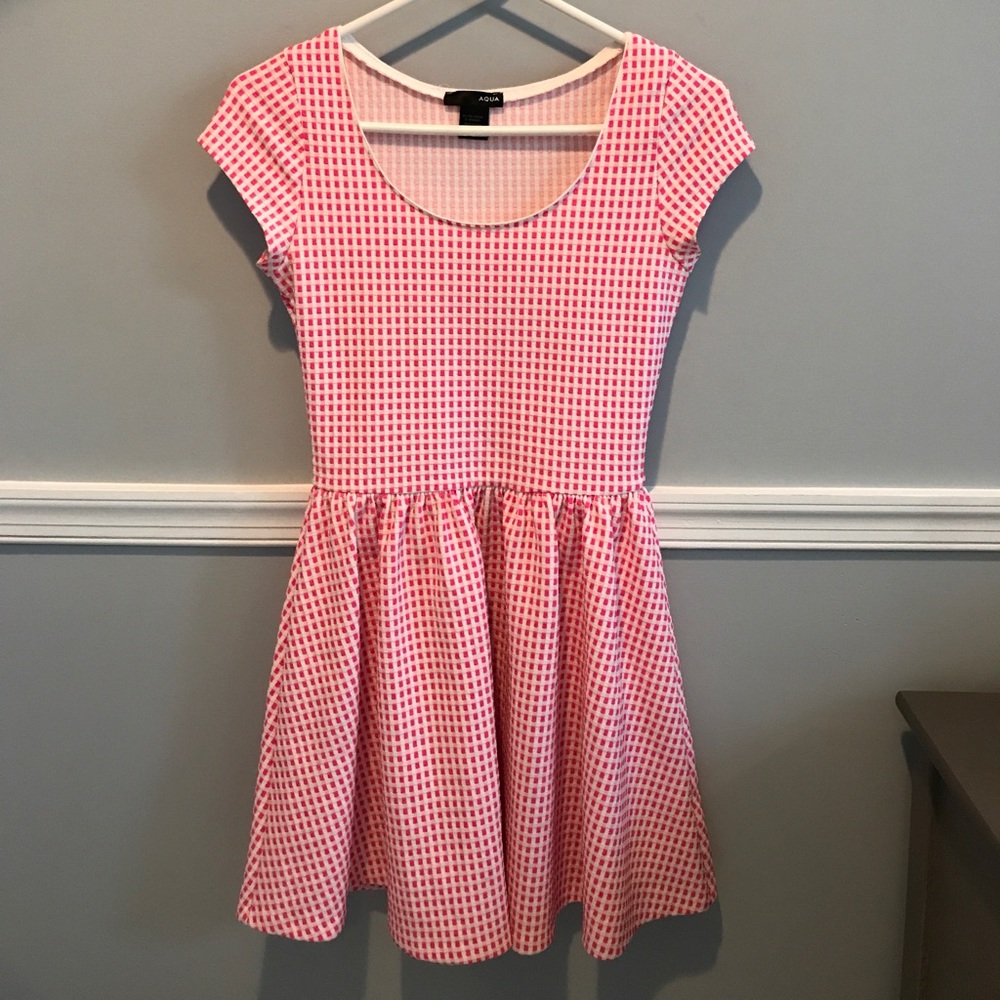 Aqua Dress from Bloomingdale's