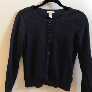 Never used h&m basic cardigan navy blue