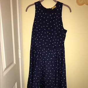 Nordstrom polka dot a-line dress