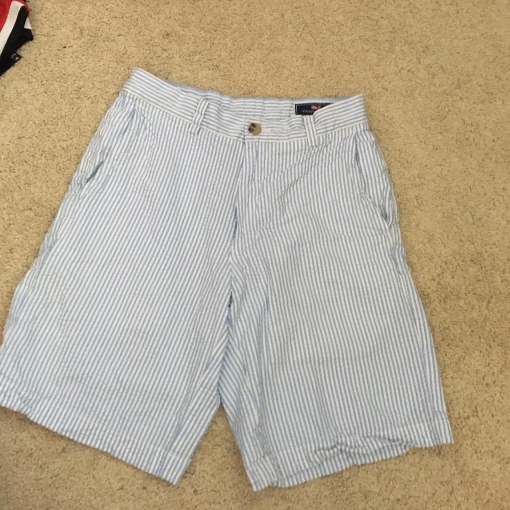 Vineyard Vines striped breaker shorts, boys