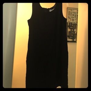 Black Sleeveless linen dress!!