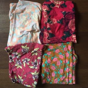 Lularoe TC Floral/ Rose lot