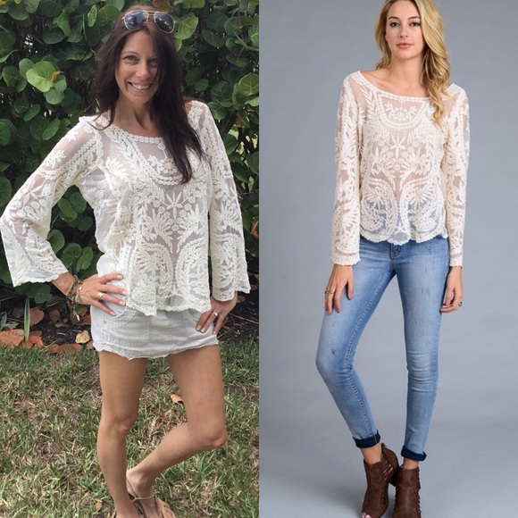 Tops - Crochet Top ‼️READ DESCRIPTION