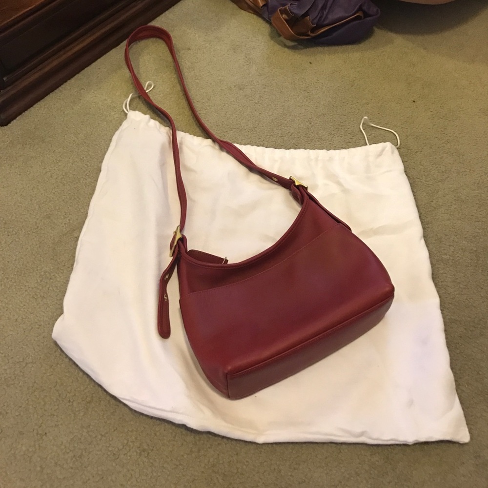 Coach leather bag