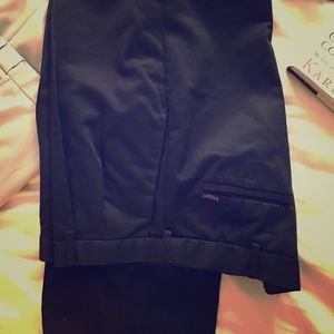 Black 38x31 Haggar Dress Khakis