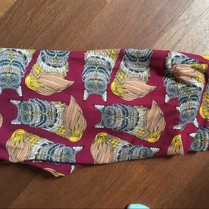 NWOT Lularoe owl/fox/cat leggings TC