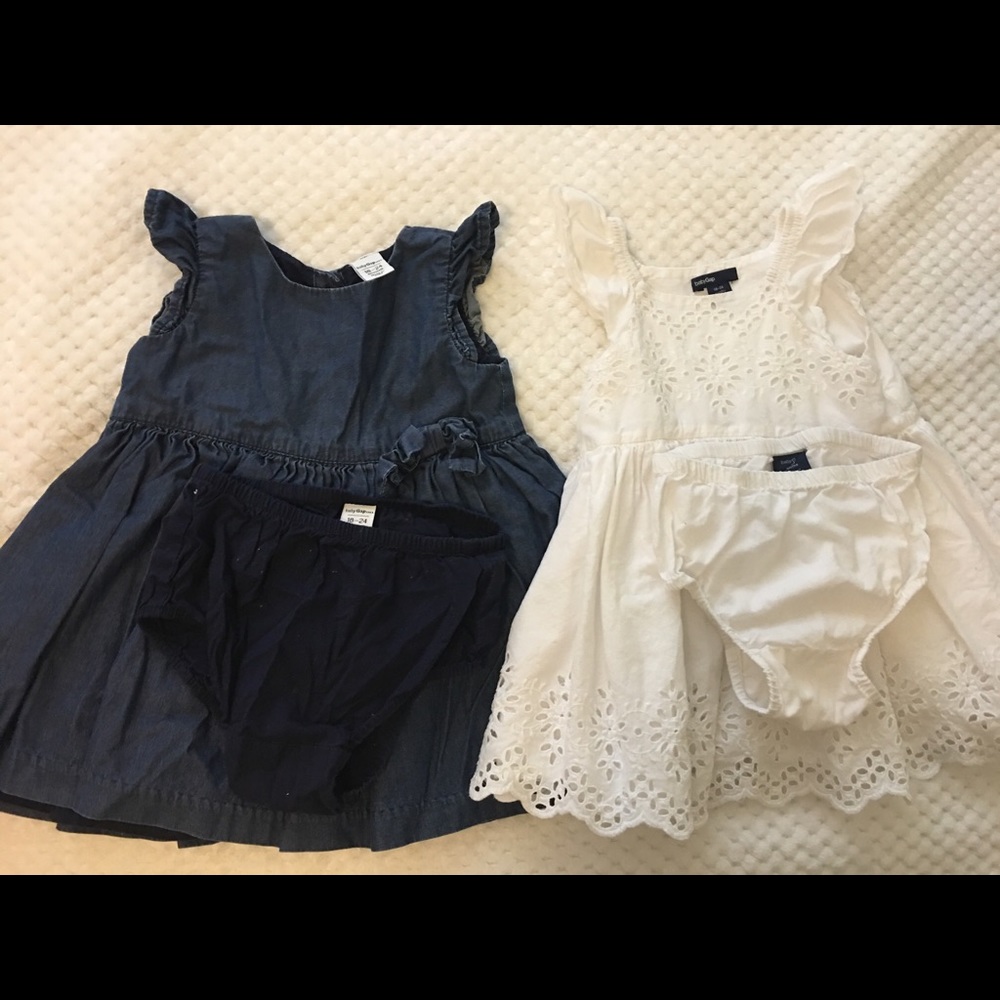 - S O L D- Baby Gap Toddler Dresses Bundle.