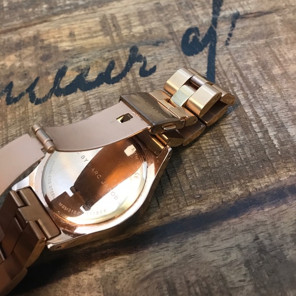 MARC by Marc Jacobs rose gold watch main image 4