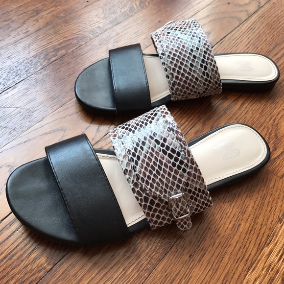 Victoria's Secret Shoes - Faux Leather Python Sandals