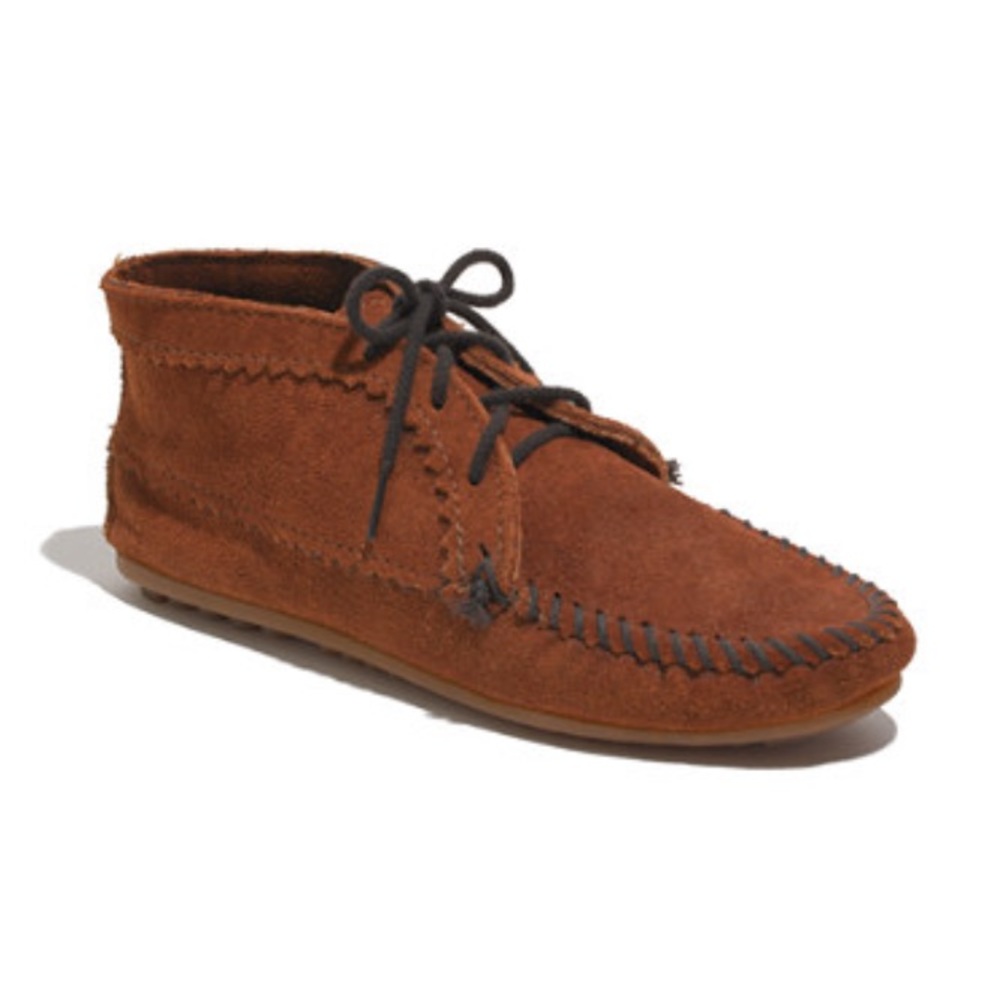 Madewell Minnetonka Suede Ankle Boots