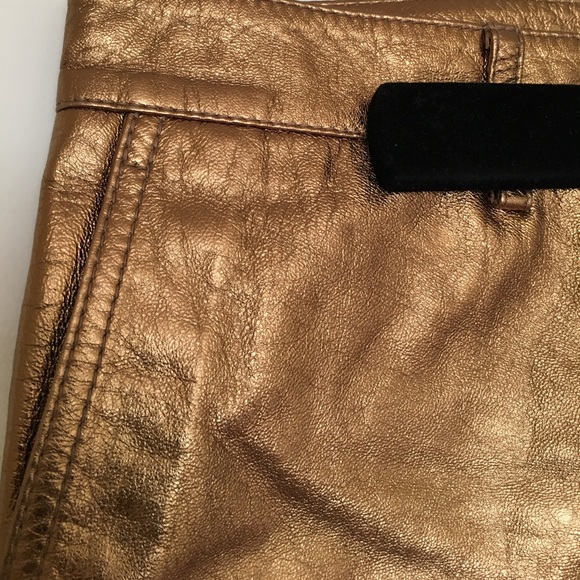 Dolce & Gabbana Leather Shorts - Picture 3 of 8