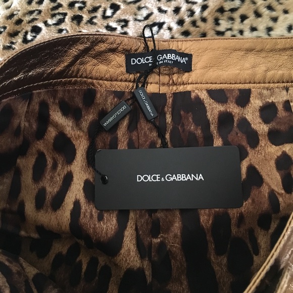 Dolce & Gabbana Leather Shorts - Picture 7 of 8