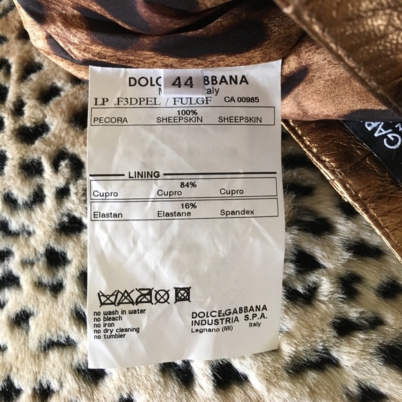 Dolce & Gabbana Leather Shorts - Picture 8 of 8