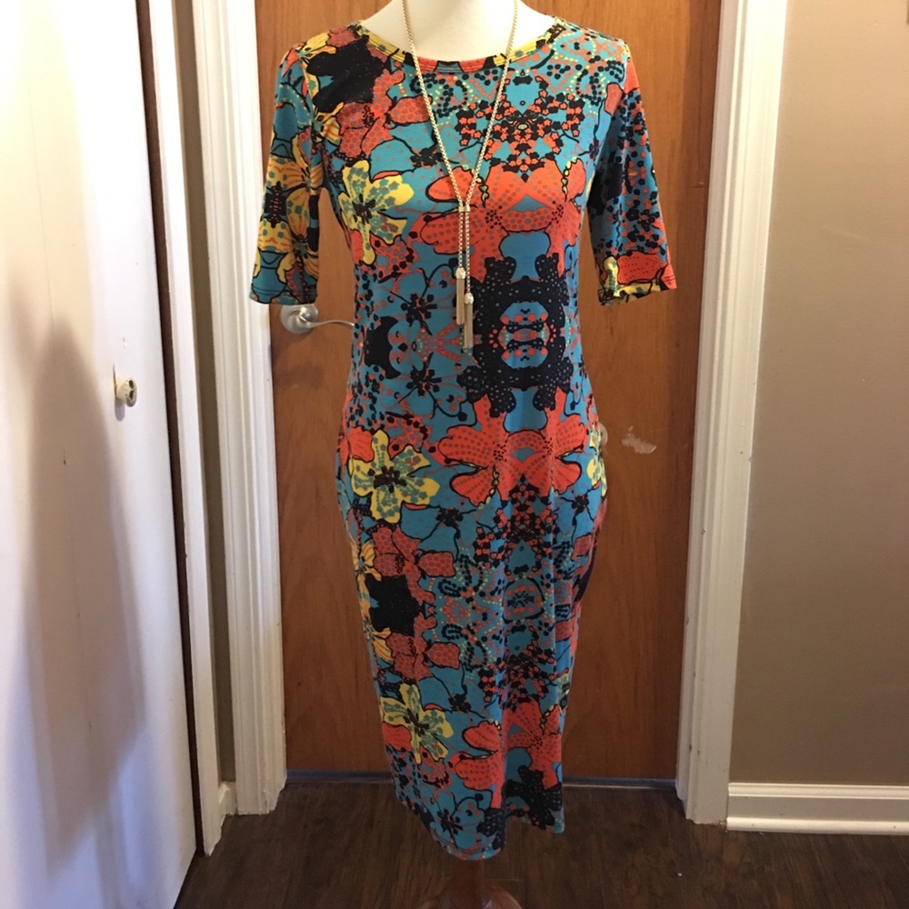 LulaRoe Julia dress NWOT