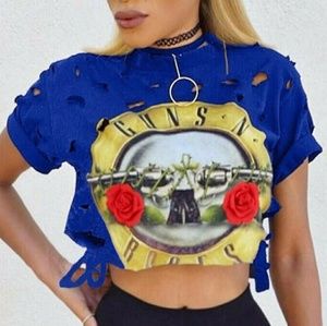 NEW! Gunz n Roses Tee