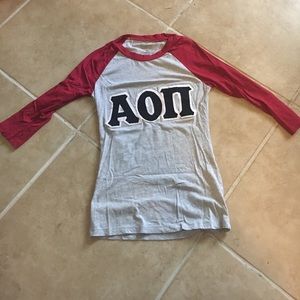 AOII Baseball Tee