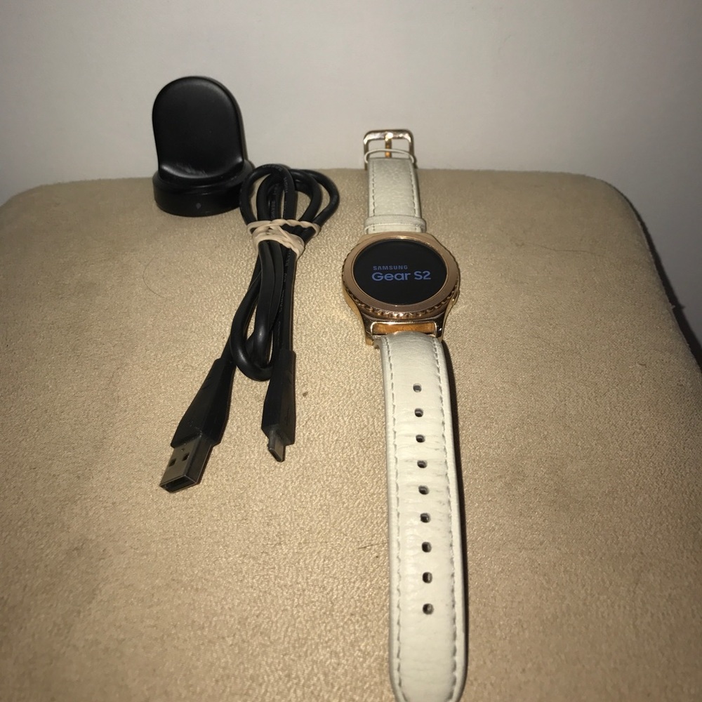 Samsung Rose Gold Smart watch