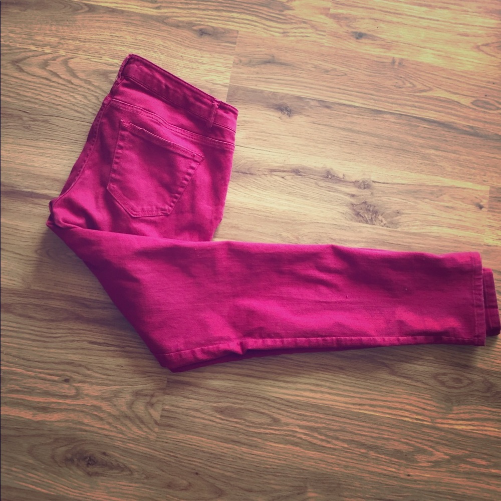 Scarlet boulevard red jeans