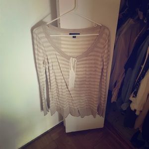 Banana Republic beige sweater