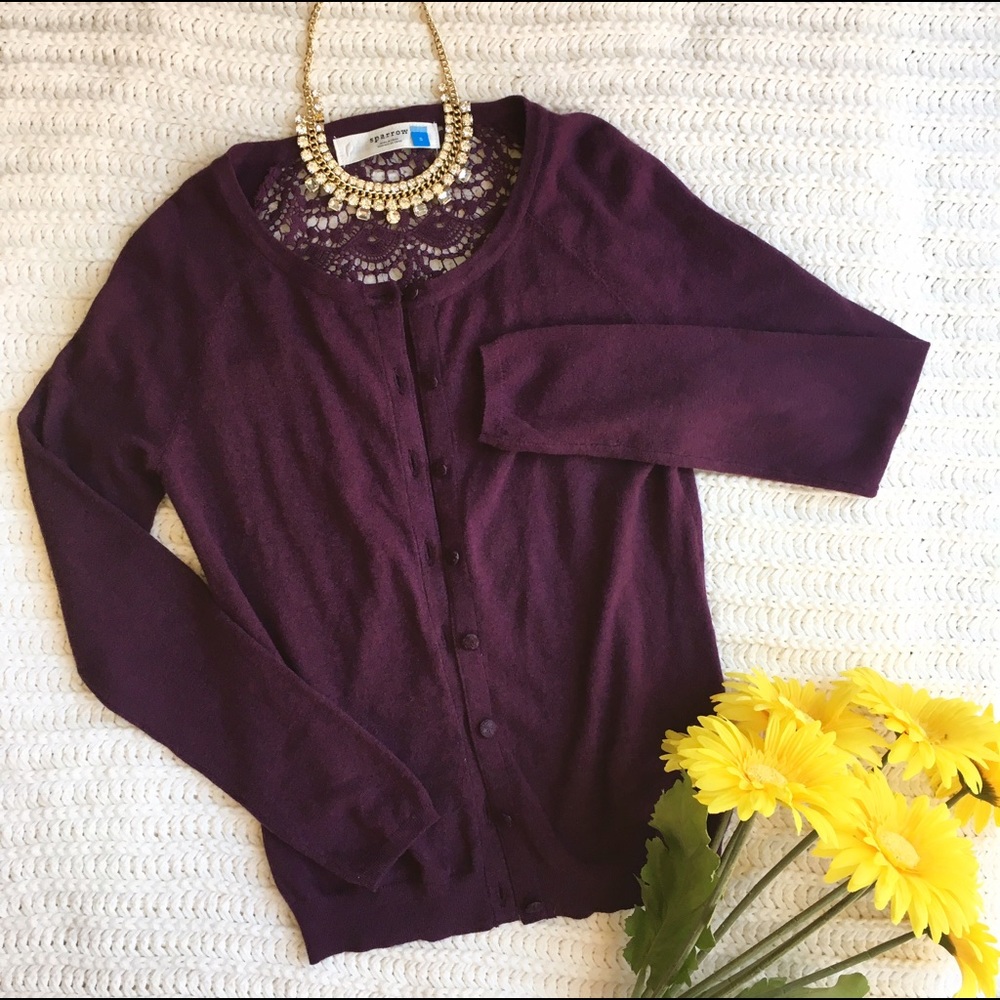 CLOSET CLOSING! Anthropologie Sparrow cardigan