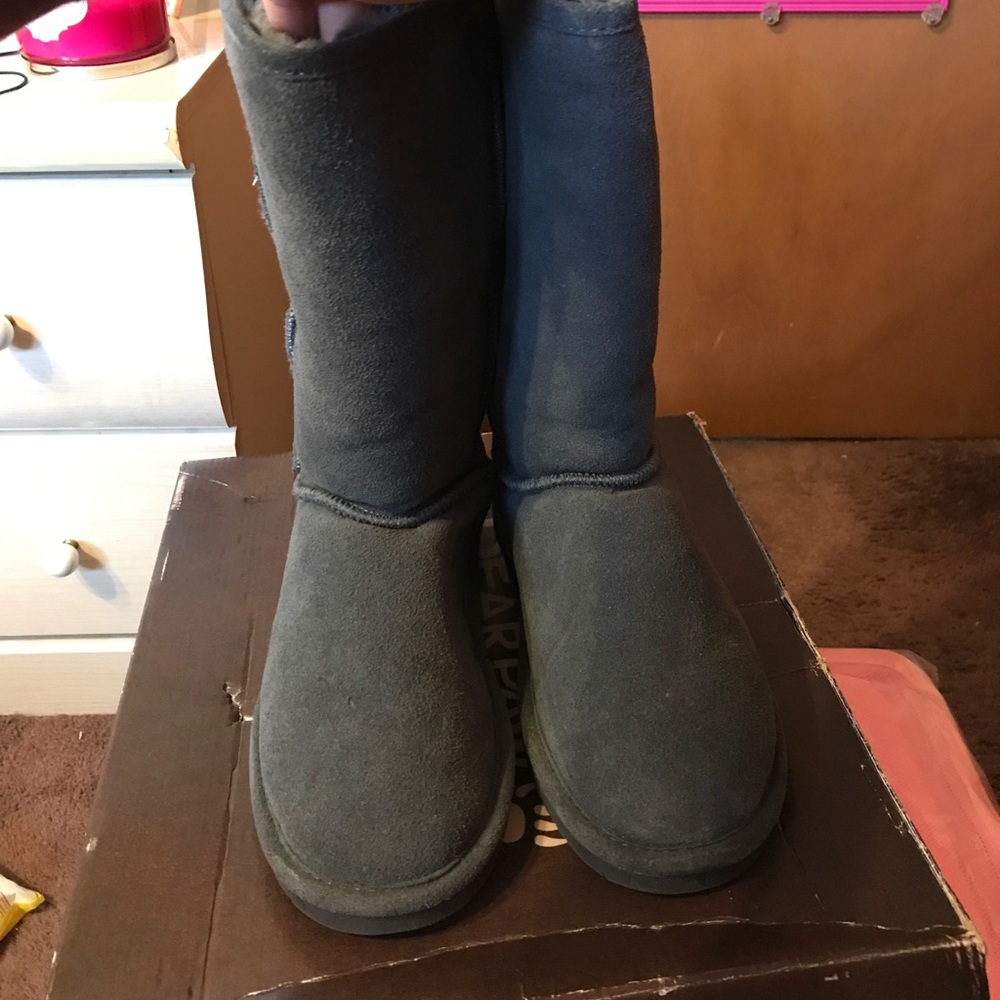 Grey BearPaw Boots